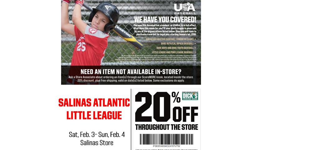 baseball discount store